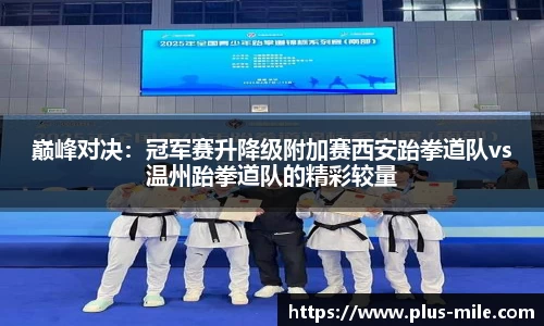 巅峰对决：冠军赛升降级附加赛西安跆拳道队vs温州跆拳道队的精彩较量